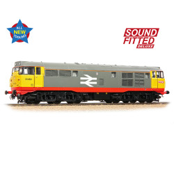 Bachmann Branchline 35-821SFX Class 31/1 Refurbished 31180 BR Railfreight (Red Stripe)