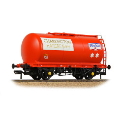 Bachmann Branchline 37-592 BR 45T TTA Tank Wagon 'Charrington Hargreaves/Mobil' Red