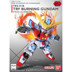Bandai SD Ex-Standard TBG-011B Try Burning Gundam Gunpla Kit 65625