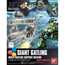 Bandai HG BC Giant Gatling Build Fighters Support Weapon Gunpla Kit 56817