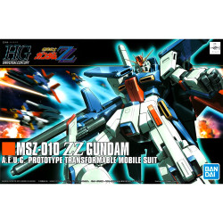Bandai HG UC MSZ-010 ZZ Double Zeta Gundam Gunpla Kit 57954