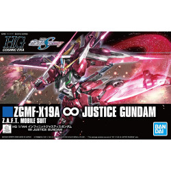 Bandai HG CE ZGMF-X19A Infinite Justice Gundam Z.A.F.T. Gunpla Kit 58930