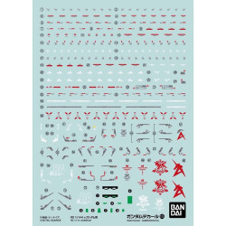 Bandai RG Gunpla 125 Nu Gundam Decal Sheet 61989