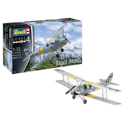 Revell 03827 D.H. 82A Tiger Moth 1:32 Plane Model Kit