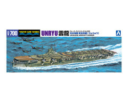 Aoshima 00099 I.J.N. Aircraft Carrier Unryu 1:700 Model Kit