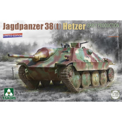 Takom 2170X German WWII Jagdpanzer 38(t) Hetzer Early Prod. LE 1:35 Model Kit