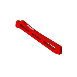 Arrma Front Center Chassis Brace Aluminum 98mm Red ARA320564