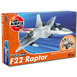 AIRFIX QuickBuild F22 Raptor J6005 Aircraft Model Kit