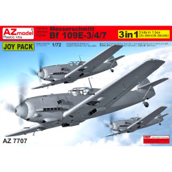 AZ Model Messerschmitt Bf-109E-3/4/7 1:72 Plastic Model Aircraft Kit