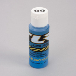 TLR Silicone Shock Oil, 60wt, 2oz TLR74014