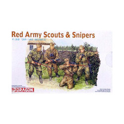 DRAGON 6068 Red Army Scouts and Snipers 1:35 Figures Model Kit