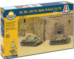 ITALERI Sd Kfz 161 Pz Kpfw IV F1 7514 1:72 Tank Model Kit