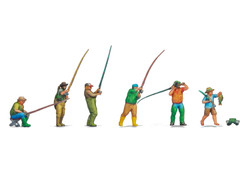 Noch Anglers (6) 3D Master Figure Set Z Gauge N44533