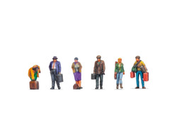 Noch Passengers (6) 3D Master Figure Set Z Gauge N44522