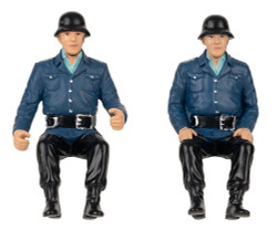 Pola Seated Fire Fighters (2) Figure Set G Gauge PO331520