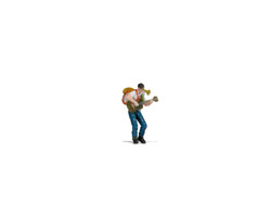 Noch One Man Band 3D Master Figure HO Gauge N10413