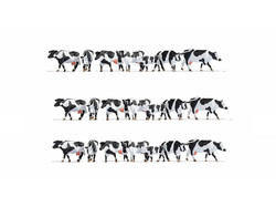 Noch Black & White Cows XL Figure Set HO Gauge N16164