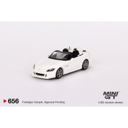 MiniGT Honda S2000 (AP2) CR Grand Prix White 1:64 Diecast Model 656-L