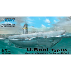 Special Navy 72002 U-Boot Typ IIA U-Boat 1:72 Model Kit