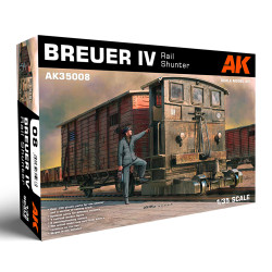 AK Interactive 35008 Breuer IV Rail Shunter 1:35 Model Kit
