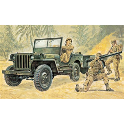 ITALERI Jeep 314 1:35 Military Vehicle Model Kit