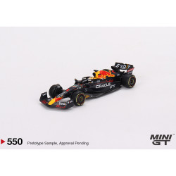 MiniGT F1 Oracle Red Bull RB18 Max Verstappen 2022 Monaco 1:64 Diecast Model 550