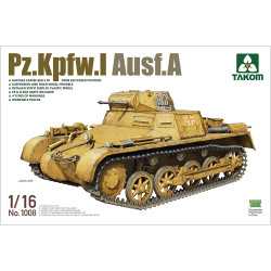 Takom 1008 Pz.Kpfw.I Ausf.A 1:16 Model Kit