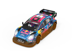 SCX Advance Ford Puma WRC Kenya Mud Effect 1:32 Slot Car