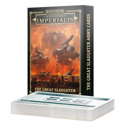Games Workshop Warhammer Legions Imperialis The Great Slaughter Army Cards 03-58