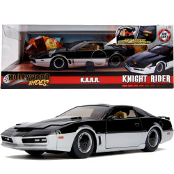 Jada Hollywood Rides Knight Rider K.A.R.R with Working Lights 1:24 Scale Car