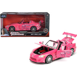 Jada Fast & Furious Suki's Honda S2000 Pink 2014 97604 1:24 Diecast Model Car