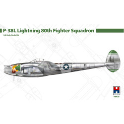 Hobby 2000 48028 P-38L Lightning 80th Fighter Squadron 1:48 Model Kit