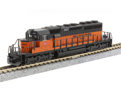 Kato EMD SD40-2 (Early) Milwaukee Road 30 (DCC-Fitted) K176-4824-DCC N Gauge