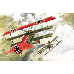Roden 10 Fokker Dr I WWI 'Red Baron' Triplane 1:72 Model Kit