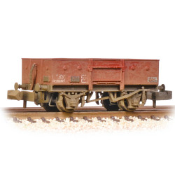 Graham Farish LNER 13T Steel Open with Chain Pockets BR Bauxite Late [W] 377-956