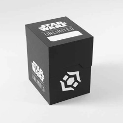 Gamegenic Star Wars: Unlimited Soft Crate Deck Box - Black/White