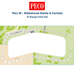 PECO Plan 18: Ribblehead (Settle & Carlisle) - Complete N-Gauge Track Pack