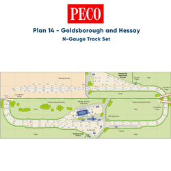 PECO Plan 14: Goldsborough and Hessay - Complete N-Gauge Track Pack