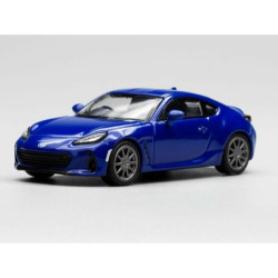 Pop Race 20 Subaru BRZ Sapphire Blue 1:64 Diecast Model