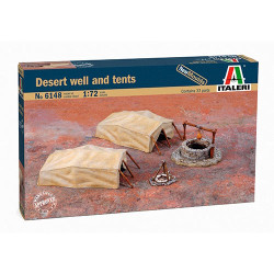 ITALERI Desert Well and Tents 6148 1:72 Accessories Model Kit