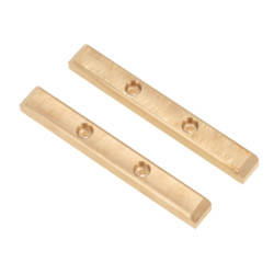 RC Overhaul Boulder Bars, Brass (Pr) SCX24 AX025