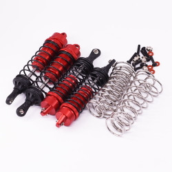 RC Overhaul Big Bore Shock Set Red (2Fr & 2Rr)  3S AR005R