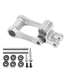 RC Overhaul Aluminum Knuckle & Pull Rod, Promoto, Silver MX04S
