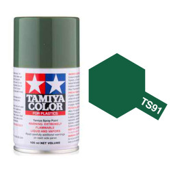 TAMIYA TS-91 Dark Green JGSDF 100ml Plastic Model Kit Spray Paint 85041