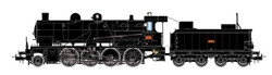 Jouef HJ2416  SNCF 140C Black Steam Locomotive III HO