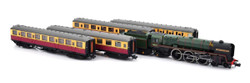 Dapol 2S-017-010D Britannia 70039 BR East Anglian Train Pack DCC-Fitte) N Gauge