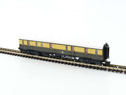 Dapol 2P-000-311  Collett Coach Full Brake GWR Chocolate/Cream 181 N Gauge