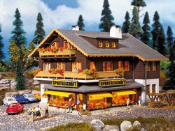 Vollmer 47763 Sports Shop with Interior and Lighting N Gauge