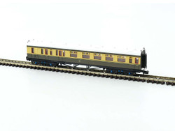 Dapol 2P-000-253  Collett Coach Brake Composite GWR Chocolate/Cream 7061 N Gauge