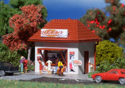 Vollmer 47662 Pizza-Imbiss Kiosk Kit N Gauge